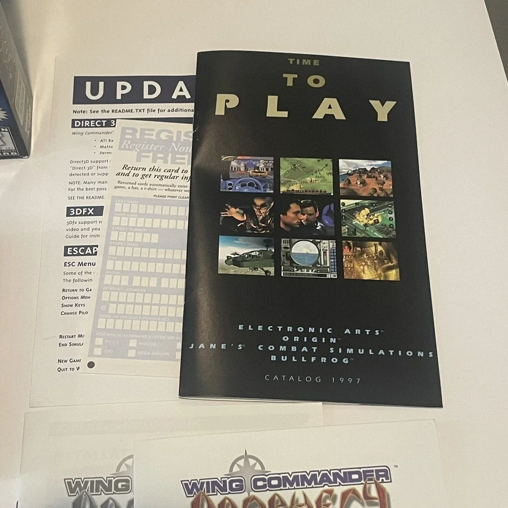 Wing Commander Prophecy  - Origin Museum - Big Box PC
